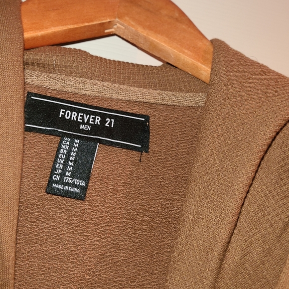 Forever 21 mens distressed hoodie - Picture 2 of 3